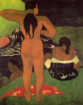 Paul Gauguin : Tahitian Women Bathing